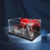 Acrylic Display case with Screw for Harley-Davidson Fat Boy 10269 (Model Set is not Included) (with Theme Background) view 1