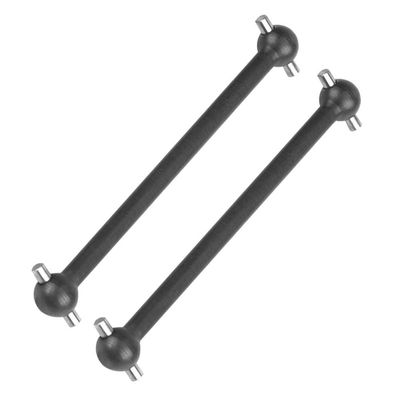 Drive Shaft, Dog Bone Transmission Shaft, RC Accessory Rc Metal Dog Bone Drive Shaft for Toy Car Rc Toy(31206BL Black)