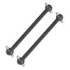 Drive Shaft, Dog Bone Transmission Shaft, RC Accessory Rc Metal Dog Bone Drive Shaft for Toy Car Rc Toy(31206BL Black) view 1