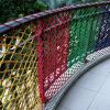 AWSAD Children Railing Safety Net Anti Falling Stairs Balcony Protection Net Nylon Rope Net Ceiling Net Hanging Clothes Net Playground Rope Mesh Color : 8mm Rope, Size : 35m(1016ft) view 2