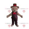 SPOTSOUND Elegant teddy bear REDBROKOLY Mascot, teddy bear costume view 1