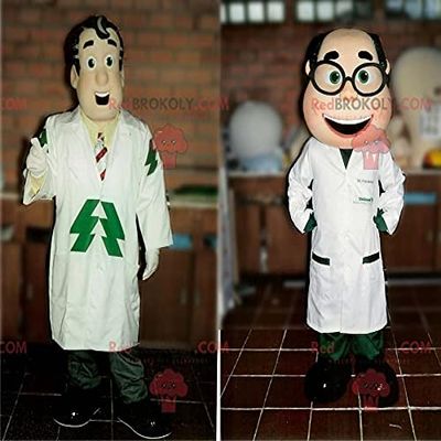 SPOTSOUND 2 REDBROKOLY Mascots of doctors of scientists in coats