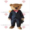 SPOTSOUND Costumed teddy bear REDBROKOLY Mascot, elegant bear, businessman view 1