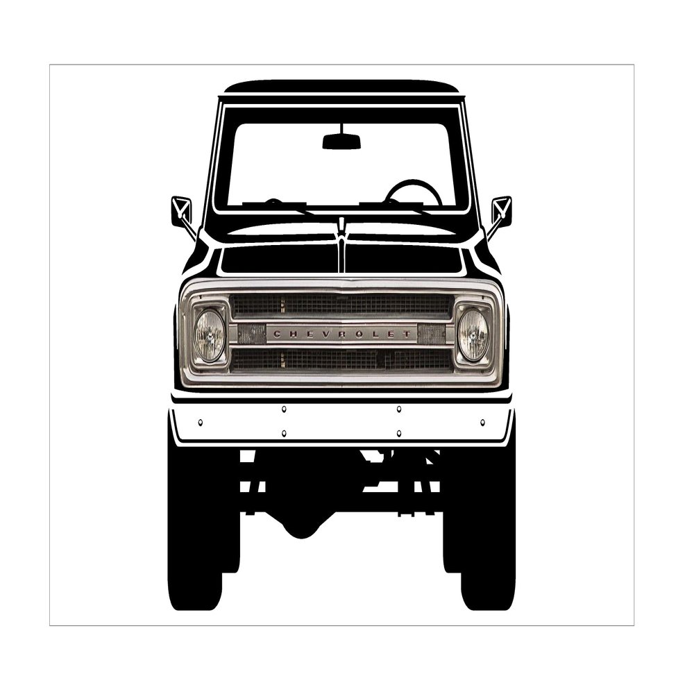 Signs By Woody 69-70 Chevy 4wd or Blazer banner