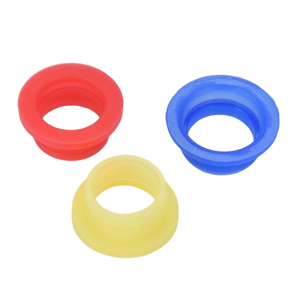 High Temperature Resistance Silicone RC Exhaust Pipe Gasket, Exhaust Silicone Pipe, 3pcs Fine Workmanship for HSP 1/8 RC Nitro Car Auto Repair Shop