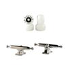 SOLDIER BAR Fingerboards Parts Component (PRO Sixth Generation) Logo Handmade Wheels (Non CNC) +Big Eagle Trucks 34mm(Silvery White Truck) (Ice Wheels) view 1
