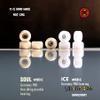 SOLDIER BAR Fingerboards Parts Component (PRO Sixth Generation) Logo Handmade Wheels (Non CNC) +Big Eagle Trucks 34mm(Silvery White Truck) (Ice Wheels) view 2
