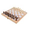 11.4Chess Sets Solid Wood Folding Board Game Parent Child Entertainment Teaching Tools for Beginner Kids Adults ( Color : White ) view 1