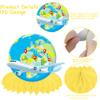 13pcs Travel Theme Party Decorations Let The Adventure Begin Table Honeycomb Centerpieces for Graduation Retirement Job Career Change Farewell Party Supplies view 4
