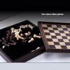 12.2Chess Sets Wooden Board Game Portable-Teaching Tools Parent-Child Entertainment- for Beginner Kids Adults ( Color : Brown ) view 2