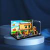 Acrylic Display case with Screw for 123 Sesame Street 21324 (Model Set is not Included) (with Theme Background) view 1
