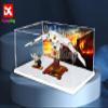 Acrylic Display case for Compatible with Harry Potter Hedwig 75979 (Model Set is not Included) (with Theme Background) view 3