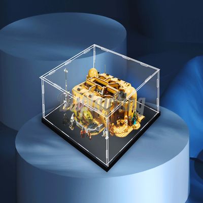Acrylic Display case Compatible with Mos Eisley Cantina 75290 (Model Set is not Included) (No Background)