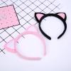 2 Pack 4.1"x5.1"(small), Cat Ears Hairband Cosplay Accessories Halloween Party Masquerade Party Hairbands for Girls view 1