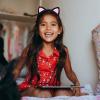 2 Pack 4.1"x5.1"(small), Cat Ears Hairband Cosplay Accessories Halloween Party Masquerade Party Hairbands for Girls view 2
