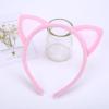 2 Pack 4.1"x5.1"(small), Cat Ears Hairband Cosplay Accessories Halloween Party Masquerade Party Hairbands for Girls view 4