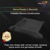BCW Spectrum Bit Trays - Black Silicone Folding Trays for Board Game Organization view 2