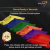 BCW Spectrum Bit Trays - 6 Foldable Silicone Trays for Board Game Storage view 2