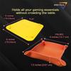 BCW Spectrum Bit Trays - 6 Foldable Silicone Trays for Board Game Storage view 3