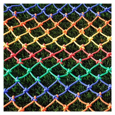 AWSAD Color Hemp Rope Net - Child Pet Safety Net, Durable Nylon Protection Net for Stairs Rails Anti Falling Balcony Net Color : 6mm Rope, Size : 15m(316ft)