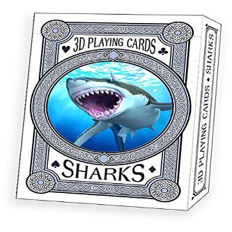 Artgame 3D Playing Cards (Sharks)