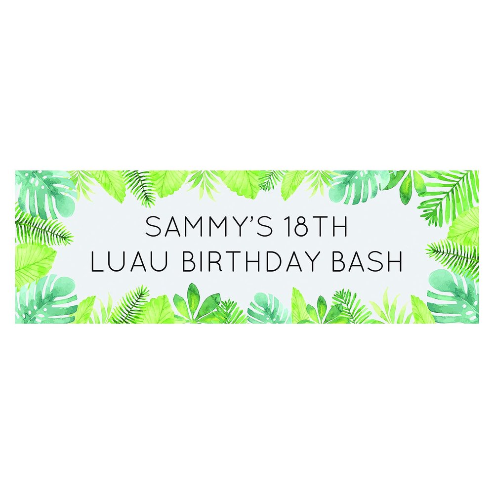 Tropical Custom Banner - Large