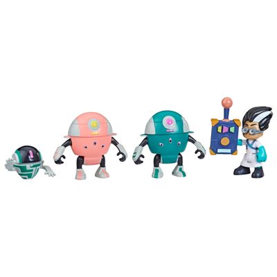 AeroTrading PJ Masks: Romeo Robot Mission - 4 Figures & 1 Accessory