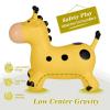 INPANY Bouncy Horse, Giraffe Hopper Toys, Toddlers Bouncing Animal, Inflatable Jumping Hopping Horse, Ride on Rubber Bouncer, Outdoor Indoor Birthday Gifts for 2 3 4 Year Old Girls Boys view 2
