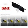Revolution Kites 3D Eagle Quad-Line Stunt Wing 8 ft (Novices to Pros) - Ultralight Carbon Fiber Design - Launch from Anywhere - Precision Control for Soaring and Tricks - Includes Club 38 Membership view 2