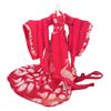 Red Gold Peacock Handmade Chinese Style Ancient Costume Doll Dress Wedding Dress Doll Clothes for 11.5 inch Doll view 1