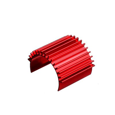 Jutagoss Aluminum Electric Engine Motor Heat Sink Cooling RC 380 390 Fins Brushed Brushless Motors for RC Car Accessories Red 1PCS