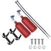 2Pack Vgoohobby Simulation Nitrogen Bottle Decoration Part Accessory Compatible with Traxxas TRX4 Axial SCX10 RC4WD Tamiya CC01 D90 90046 1/10 RC Crawler (Red) view 2