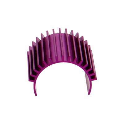 Jutagoss Aluminum Electric Engine Motor Heat Sink Cooling RC 380 390 Fins Brushed Brushless Motors for RC Car Accessories Purple 1PCS