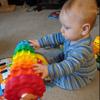 Baby Spinning Toy, Stacking Toy for Babies and Toddlers, Educational Toddler Learning Toys, Rainbow Spinning Wheel Toy for Focus, Dexterity, Brain Development, Interactive Learning stacking toys view 3