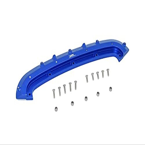 GPM for Arrma 1/7 Infraction/Infraction V2 / Limitless Upgrade Parts Aluminum Front Bumper Mount - 16Pc Set Blue