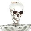 Alvinlite Halloween Skeletons Posable Halloween Decoration Full Body Skeletons Props Skull Decor for Halloween Party House Costume(L) view 2