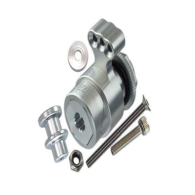 Aluminum 7075 15T Servo Horn With Built-In Spring (3 Positioning Holes) For Arrma 1:5 KRATON 8S BLX/OUTCAST 8S BLX/KRATON EXB Roller - 6Pc Set Silver