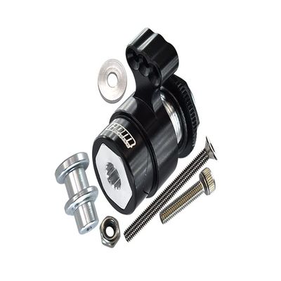Aluminum 7075 15T Servo Horn With Built-In Spring (3 Positioning Holes) For Arrma 1:5 KRATON 8S BLX/OUTCAST 8S BLX/KRATON EXB Roller - 6Pc Set Black
