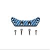 Carbon Fiber Front Shock Tower For Tamiya 1/10 4WD TA08 PRO 58693-5Pc Set Blue view 1