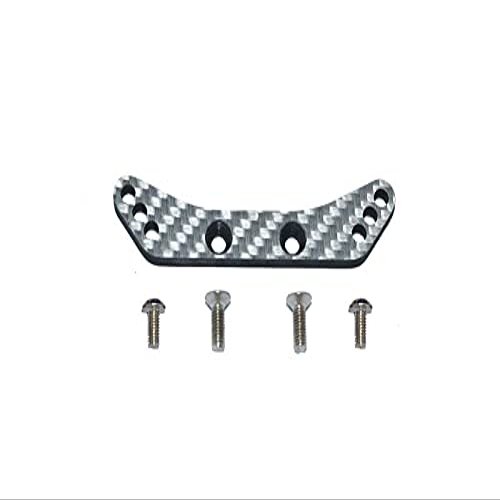 Carbon Fiber Front Shock Tower For Tamiya 1/10 4WD TA08 PRO 58693-5Pc Set Silver