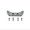 Carbon Fiber Front Shock Tower For Tamiya 1/10 4WD TA08 PRO 58693-5Pc Set Silver view 1
