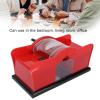FILFEEL Manual Card Shuffler, 12 Deck UNO Card Shuffler, Hand Crank Card Shuffler, for UNO, Poker, Phase 10, Skip-Bo, Blackjack, Cards Game, for Family Party Games(red) view 3