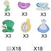 18 PCS Alice Cupcake Toppers kit magic Tea Party Baby Shower child Birthday Party Decoration Supplies view 3
