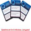 Mattel Games Wits & Wagers Board Game Vegas Edition Party Game with Dry Erase Boards, Markers & Poker Chips for 5+ Players view 4