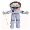 25", Rodayna Astronaut Cosmonaut Spaceman Puppet, Full Body, Ventriloquist Style Puppet,Hand Puppet with Movable Mouth for Kids and Adults view 1