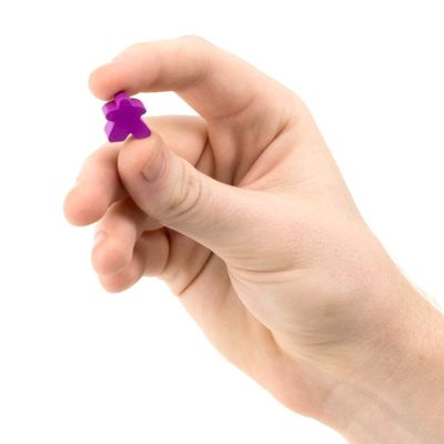 Board Game Replacement Wooden Meeples Pawn Game Pieces - Pack of 10