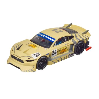 Carrera 27668 Ford Mustang GTY No.24 1:32 Scale Analog Slot Car Racing Vehicle Evolution Slot Car Race Tracks