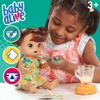 Baby Alive Magical Mixer Baby Doll Tropical Treat with Blender Accessories, Drinks, Wets, Eats, Brown Hair Toy for Kids Ages 3 and Up view 2