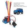 120A Brushless ESC, Brushless ESC for 1/10 1/12 Remote Control Car Practical Waterproof for Remote Control Boat for Remote Control Car view 2