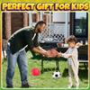 Sports Balls for Kids & Toddlers - (Pack of 4) 5-inch Sports Set Includes Football, Small Size Soccer, Basketball, and Playground Balls, Fun Indoors & Outdoor Toys (Hand Pump Included) view 4